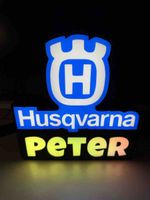 Enseigne lumineuse Husqvarna