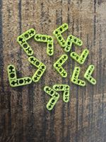 lego 32056 lot de 12 pièces Lime Technic, Liftarm,