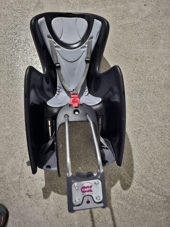 Kinder Fahrrad Rücksitz Mit Armlehnen & Fußst Produktbild-Vorschau 12