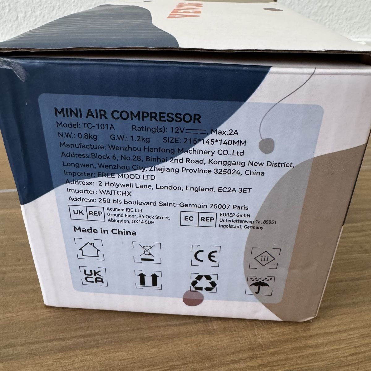 Compresseurs: Airbrush Mini Air Compressor Vevor – Neuf (Voir description) à Binningen par lebol0319 5