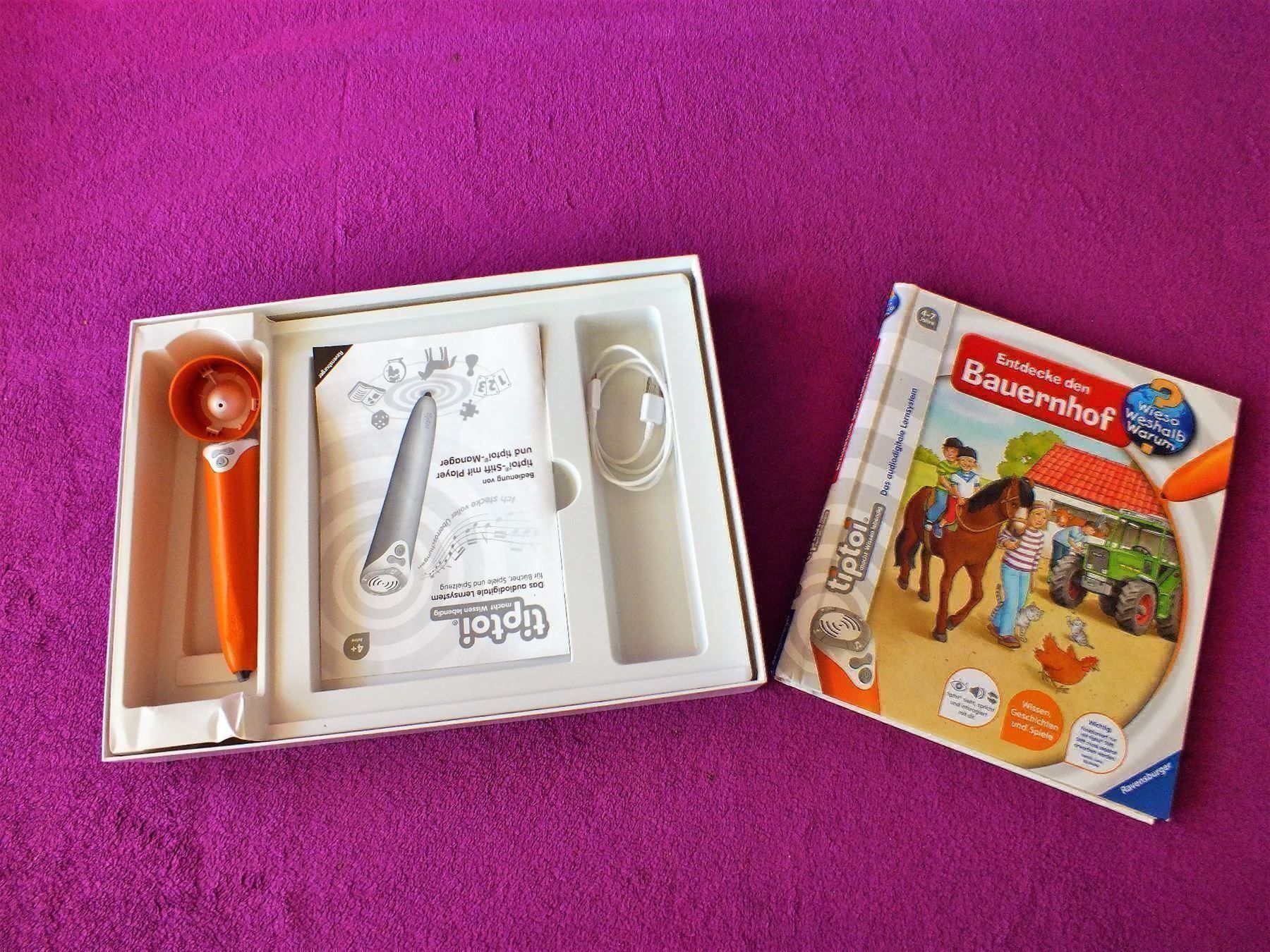 Tiptoi Giocattoli: tiptoi Starterset - Stift mit Player & Bauernhof Buch – Usato da Müllheim Dorf venduto da Seeeule01 2