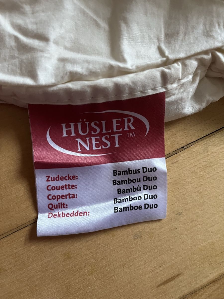 Hsler Nest Bambus Duo Bettdecke (Neu (gemss Beschreibung)) in Reinach BL  fr CHF 82  mit Lieferung auf Ricardo kaufen