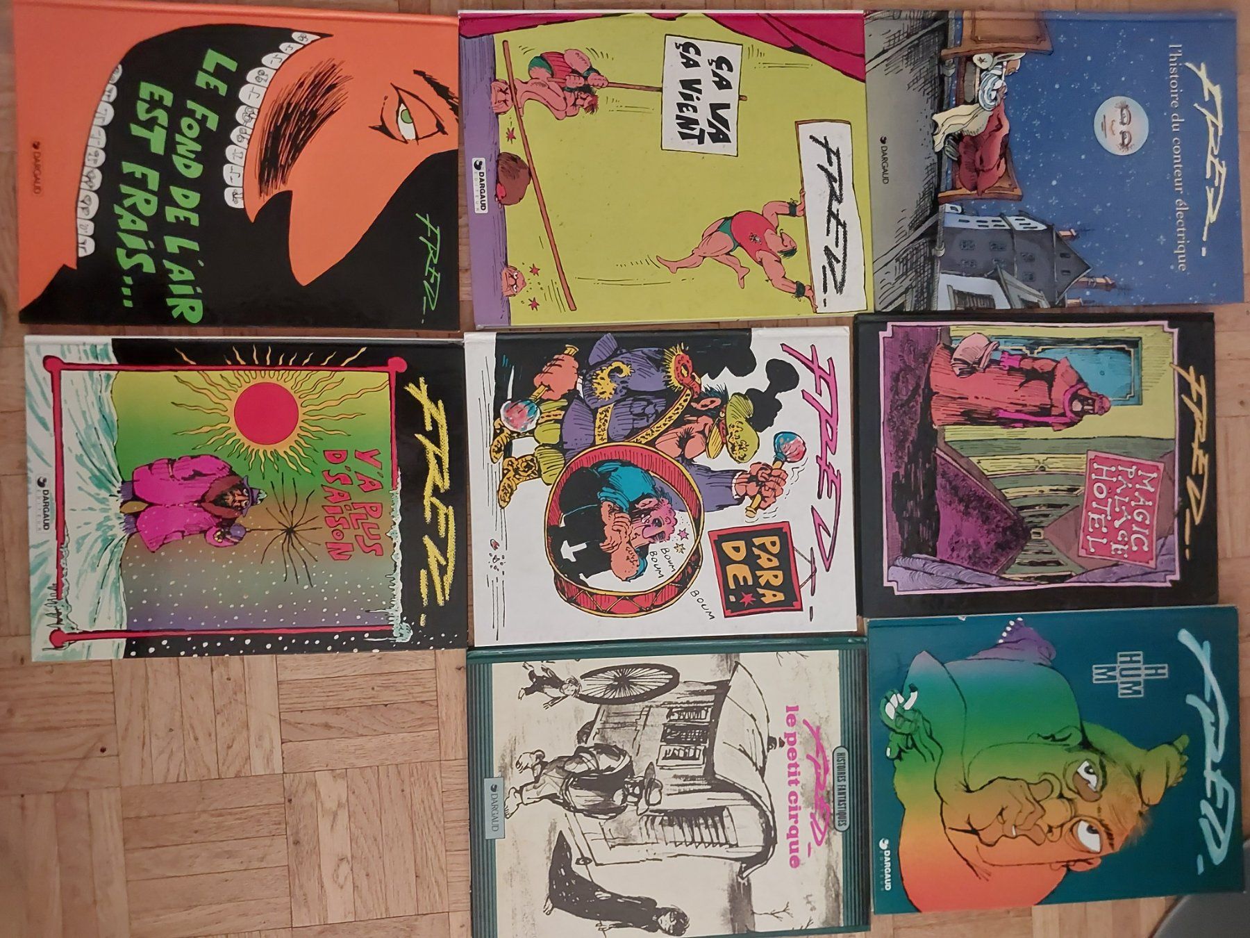 BD: Lot de 8 BD de Fred – D'occasion à Marly par gratignole
