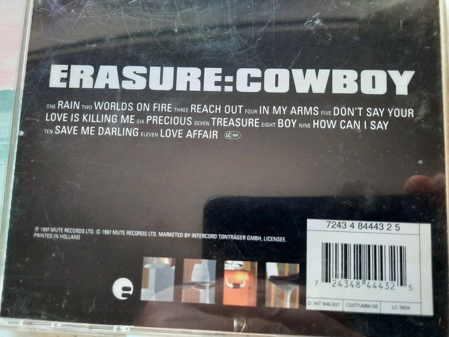 CDs: Cd Erasure - Cowboy – Gebraucht aus Pully von bro_n52j 2