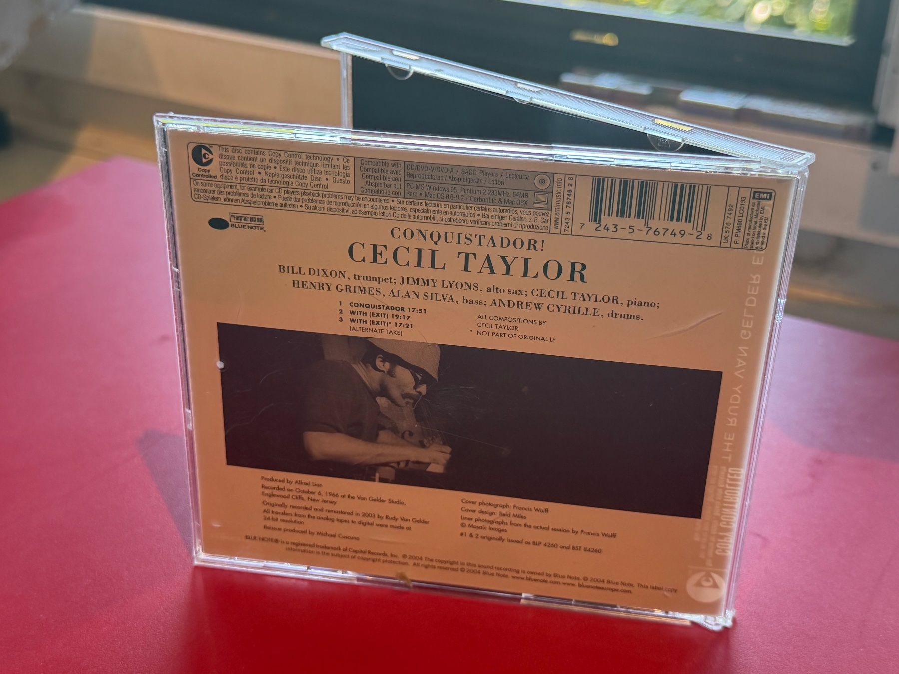 CD: Cecil Taylor - Conquistador! KA03A – Usato da Küsnacht ZH venduto da JazzRecords 1