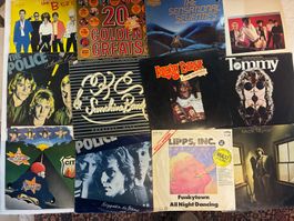 12 Schallplatten 1970 - 1980
