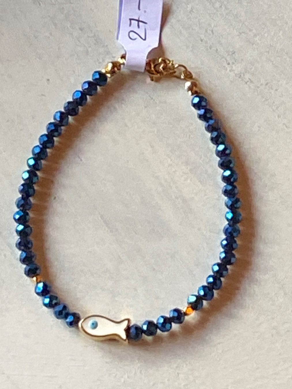 Bracciali & Braccialetti: ARMKETTE BLAU-GOLD – Nuovo (secondo la descrizione) da Meienried venduto da ManuelaBoutique 1