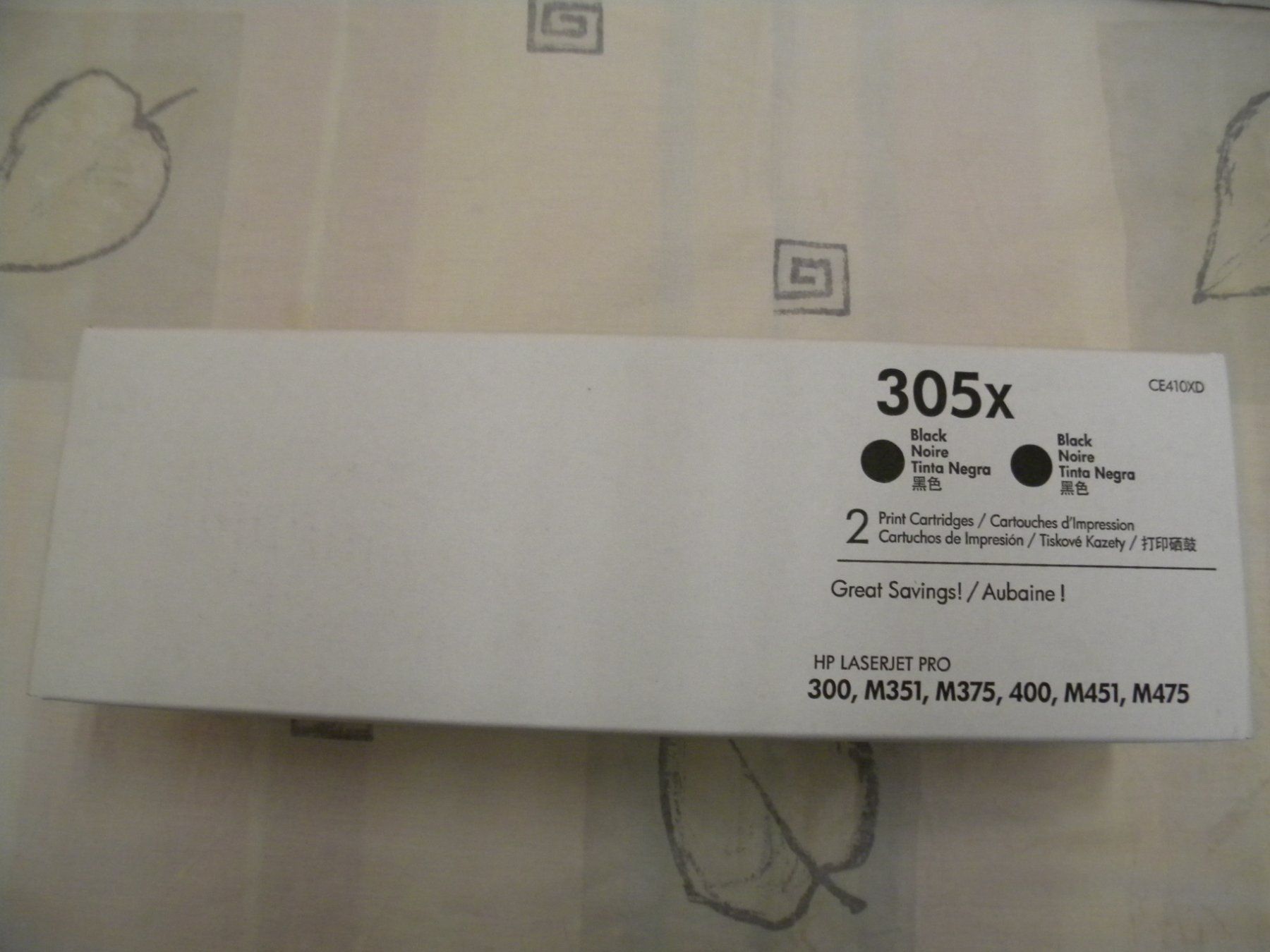 Hewlett Packard Cartucce per stampanti & toner: CE410XD CE410X 305x – Nuovo e nell'imballaggio originale da Bühler venduto da Wini100