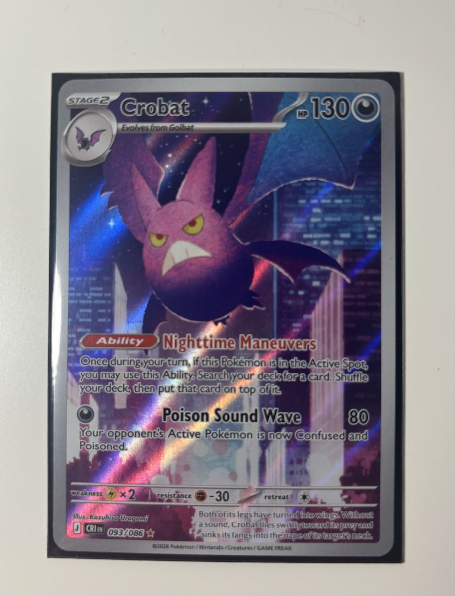 Pokémon Sammelbilder & Trading cards:  Crobat 093/086  – Neu (gemäss Beschreibung) aus Pravidondaz von Lolo2222222