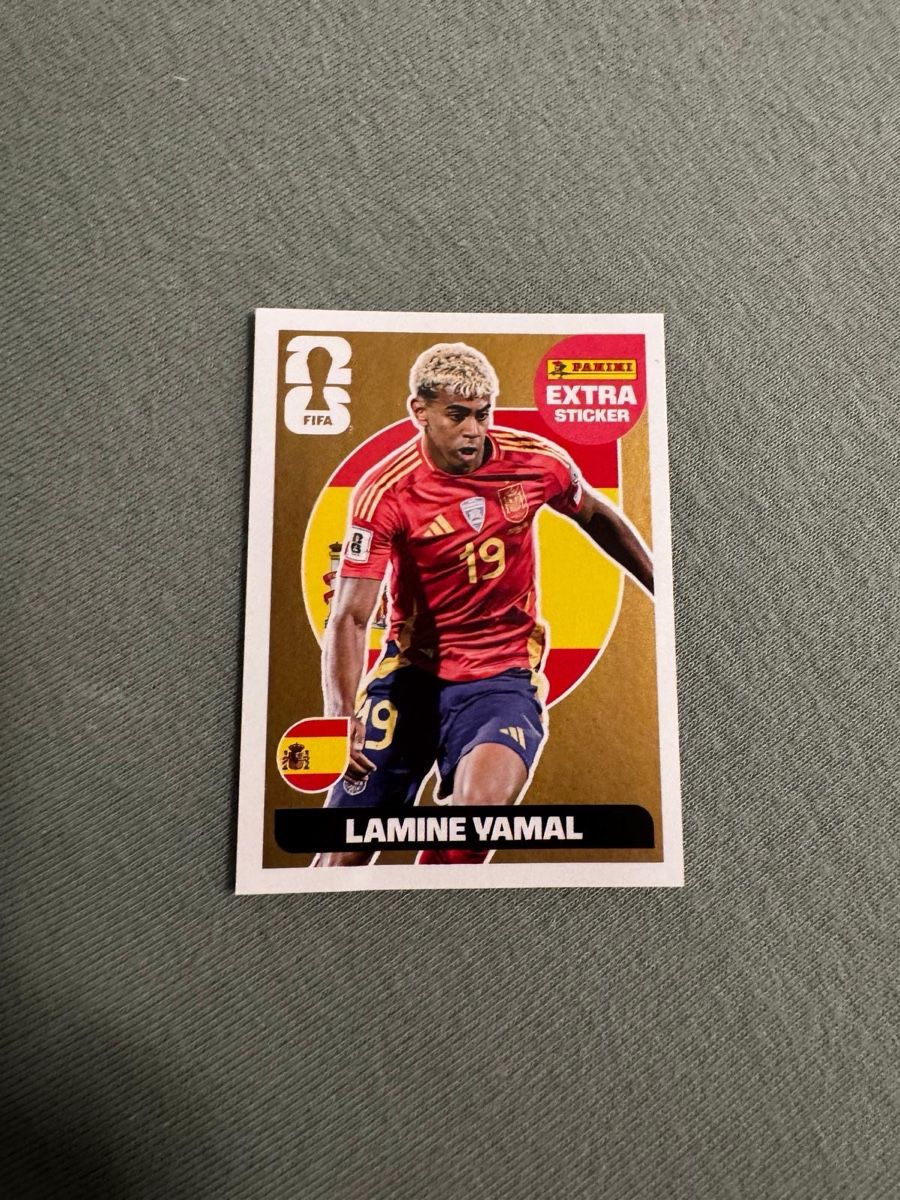 Panini Carte collezionabili: Panini Sticker Lamine Yamal Extra Gold – Nuovo (secondo la descrizione) da Wangen SZ venduto da Bendra