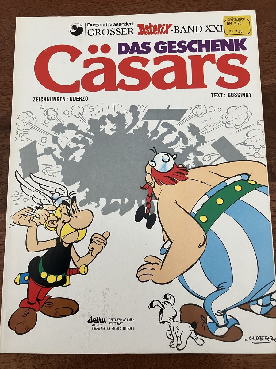 Fumetti: Asterix - das Geschenk Cäsars – Usato da Aarau venduto da Trinity730