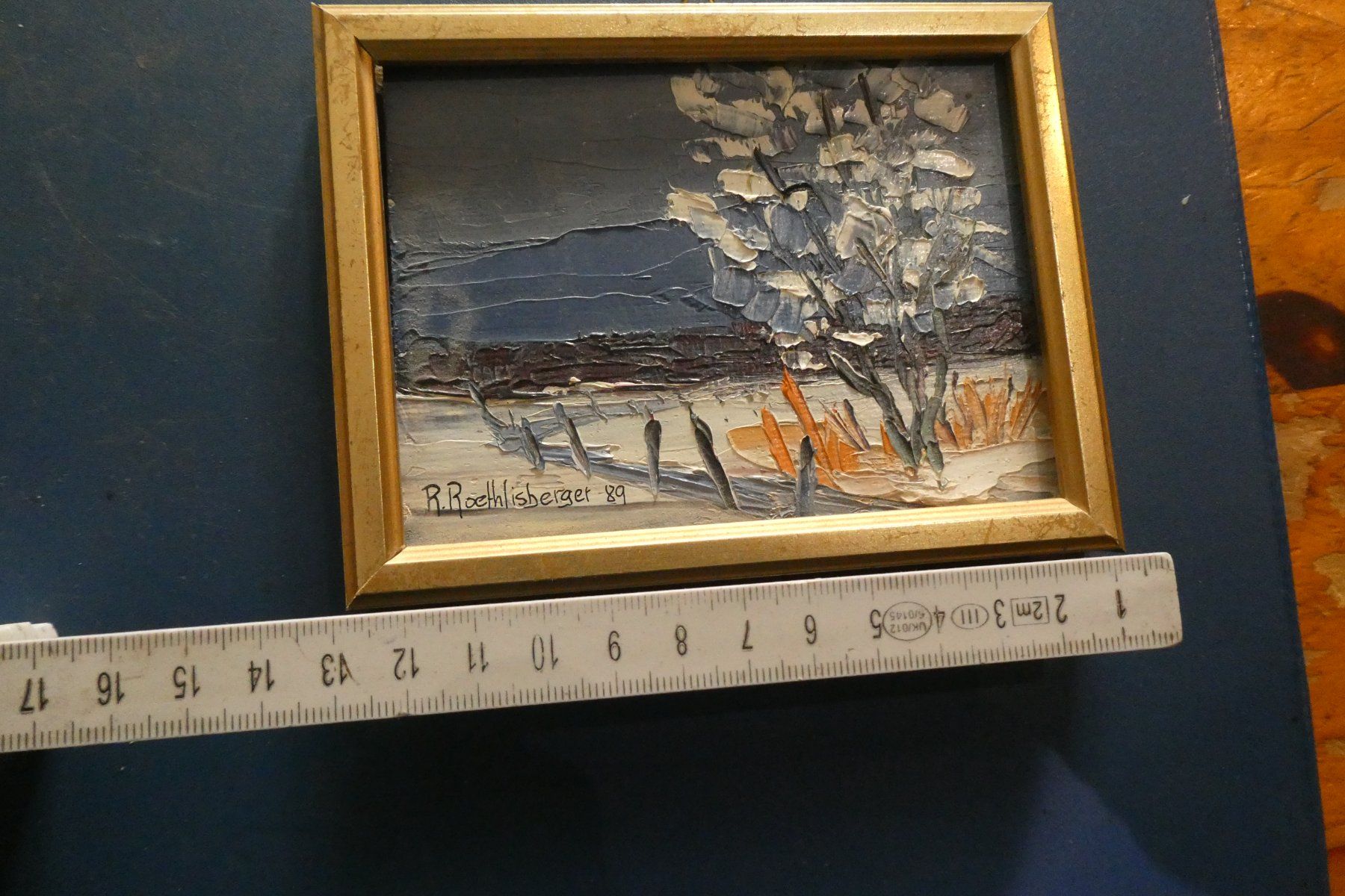 Dipinti: tableau Ruth Roethlisberger – Usato da Fontaines NE venduto da monloisir 1