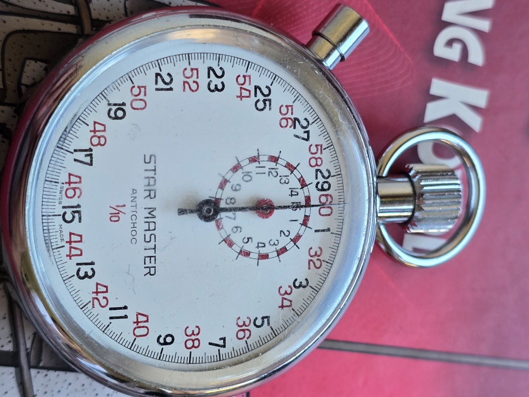 Uhren: 558 Star Master Stoppuhr Chronograph – Gebraucht aus Muri AG von Corredor 1