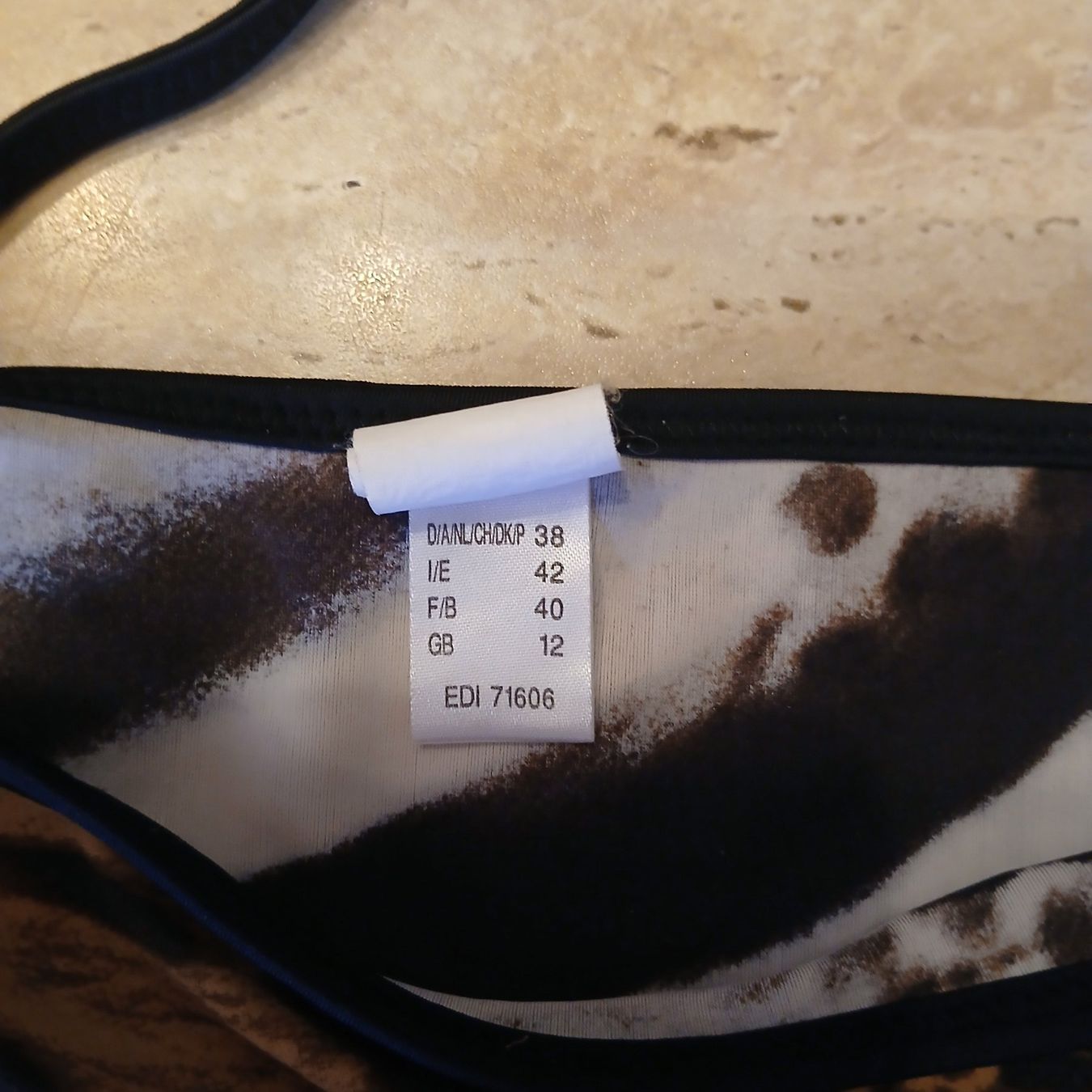 Badekleider & Bikinis: ELEMAR Bikini Badeanzug Badekleid Gr. 38 M B-Cup Leopard – Gebraucht aus Puplinge von kaschkasch 5
