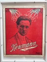 Ancienne affiche cartonnée de magie – Newmann The Great