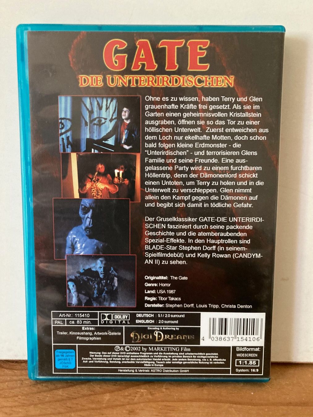 Alle DVDs: The Gate - Die Unterirdischen - DVD - Uncut – Gebraucht aus Wädenswil von noodelbraincrew 1