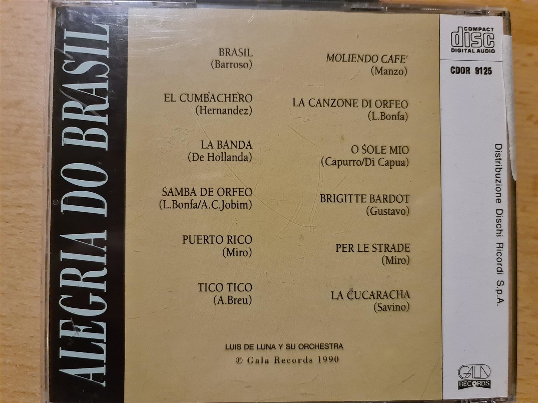 CD: Alegria do Brasil – Usato da Dintikon venduto da Vexi 1