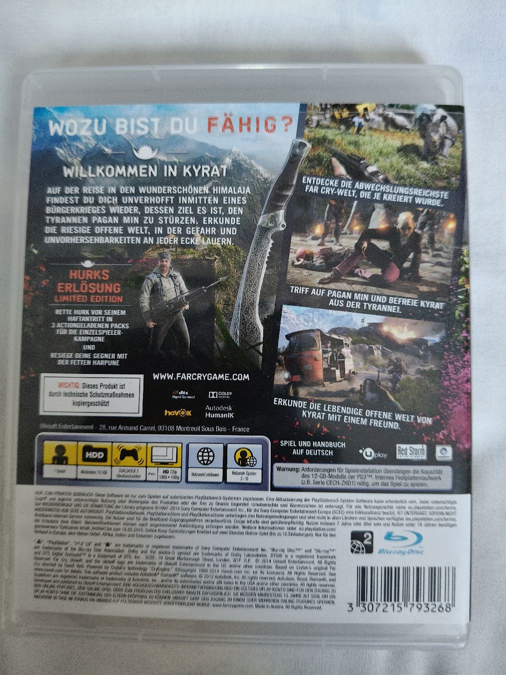 Sony Spiele: Far Cry 4 Limited Edition PS3 – Gebraucht aus St. Gallen von Ringa72 1