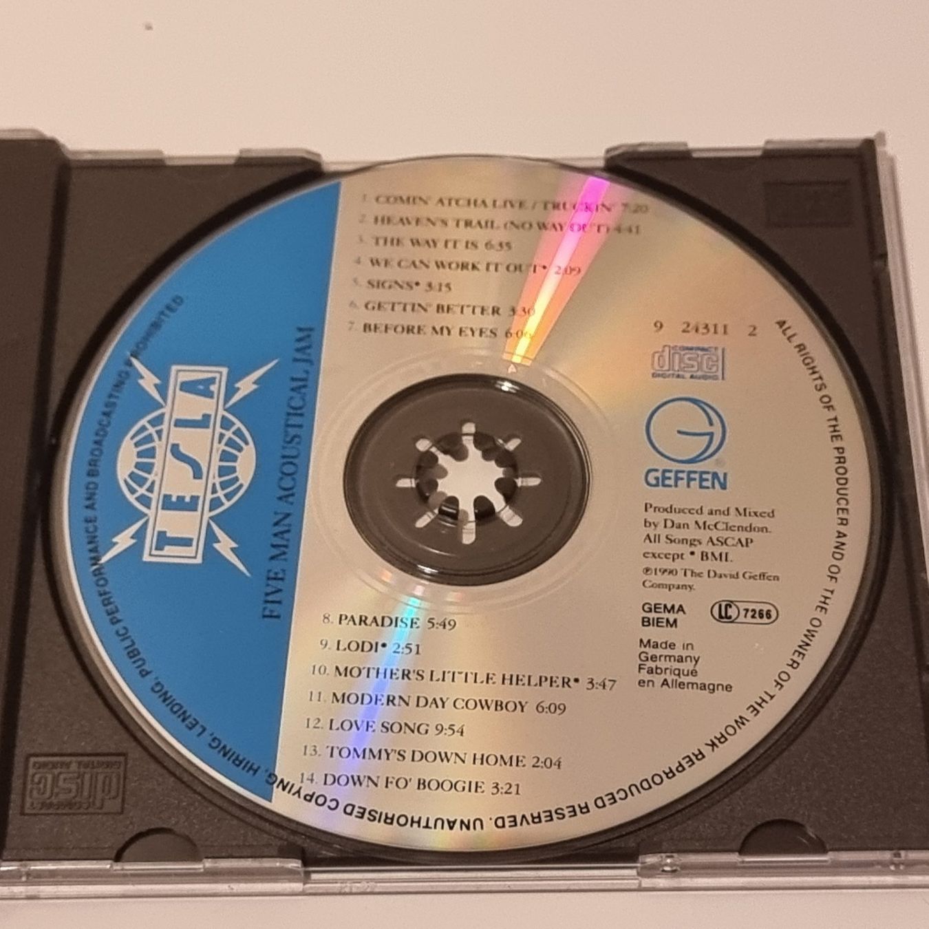 CD: Tesla : Five Man Acoustical Jam CD – Usato da Villigen venduto da Tschachtlan 2
