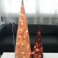 2er Set Lichtsäulen / Leuchtungskegel / Stehleuchte