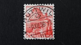 Vollstempel HUTTWIL (Bern)  9.XII.30    89