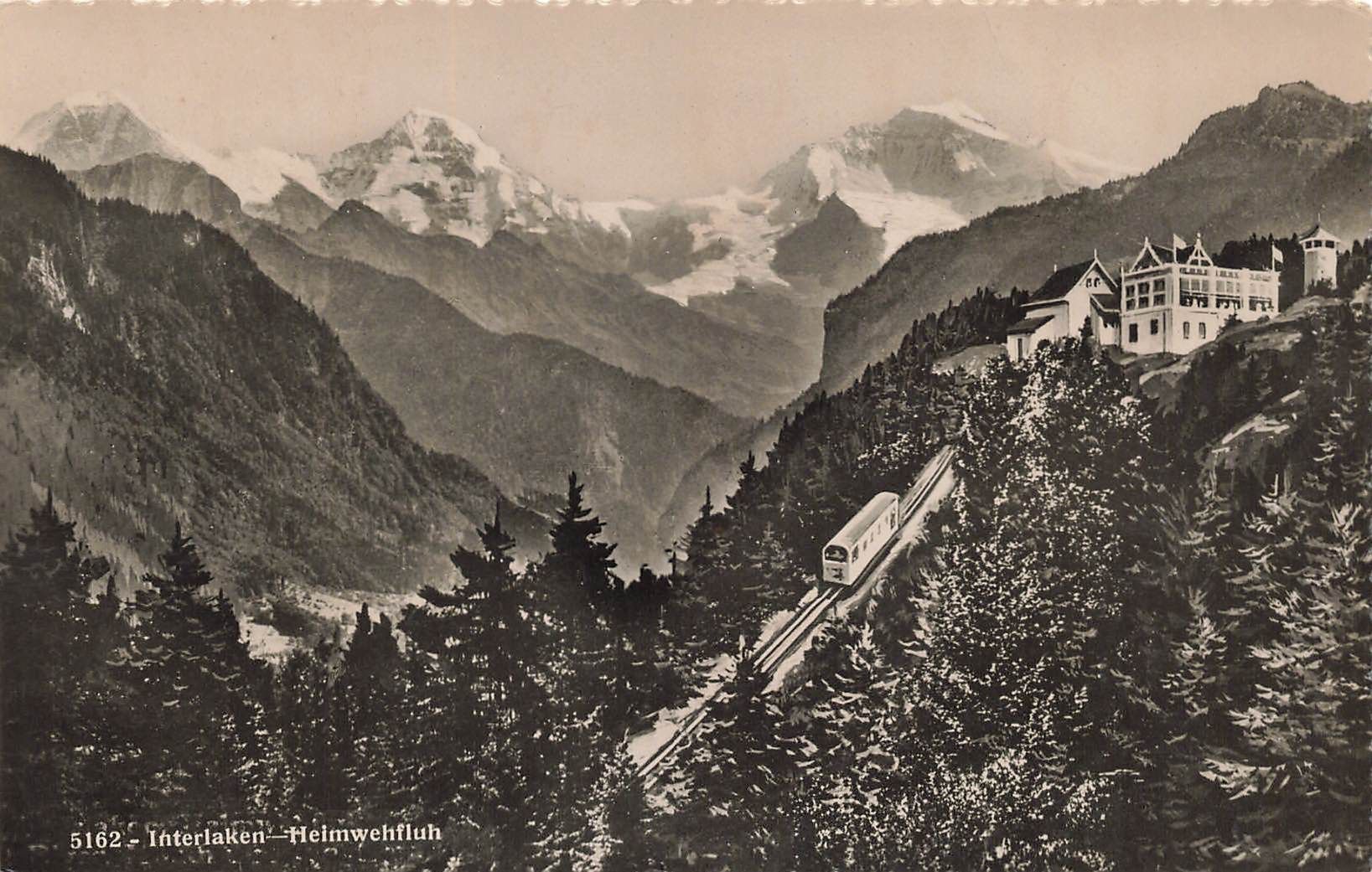 Cartes postales: Interlaken Heimwehfluh – D'occasion à Biasca par Blenio71