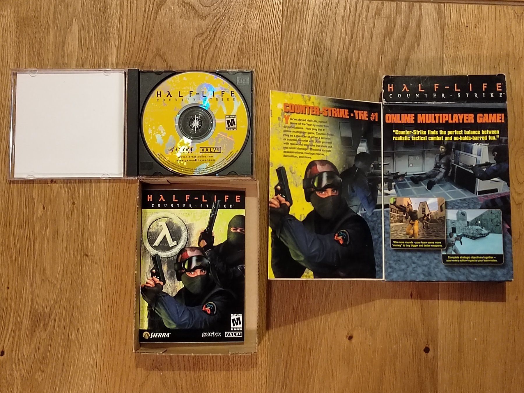 Giochi: Half-Life Counter-Strike big box semi US 2000 – Usato da Fribourg venduto da Nooky 1