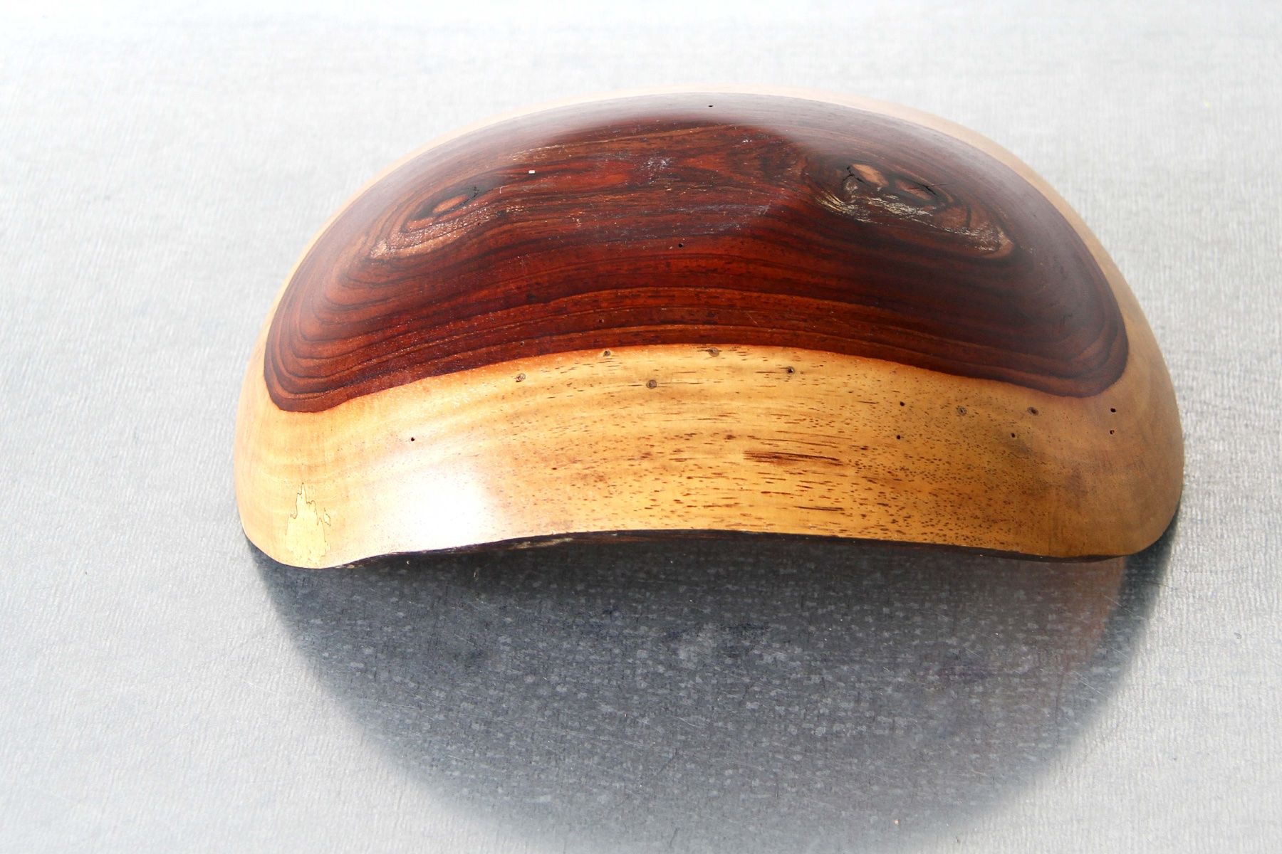 Statuette: Design Schale aus massivem Holz - Apfelbaum oder Birnbaum – Usato da Merlischachen venduto da sammlerstueck 3