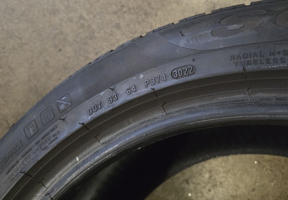 2 Stück 255/50R19 107V ( RUN FLAT Reifen ) (Gebraucht) in Rickenbach SZ ...