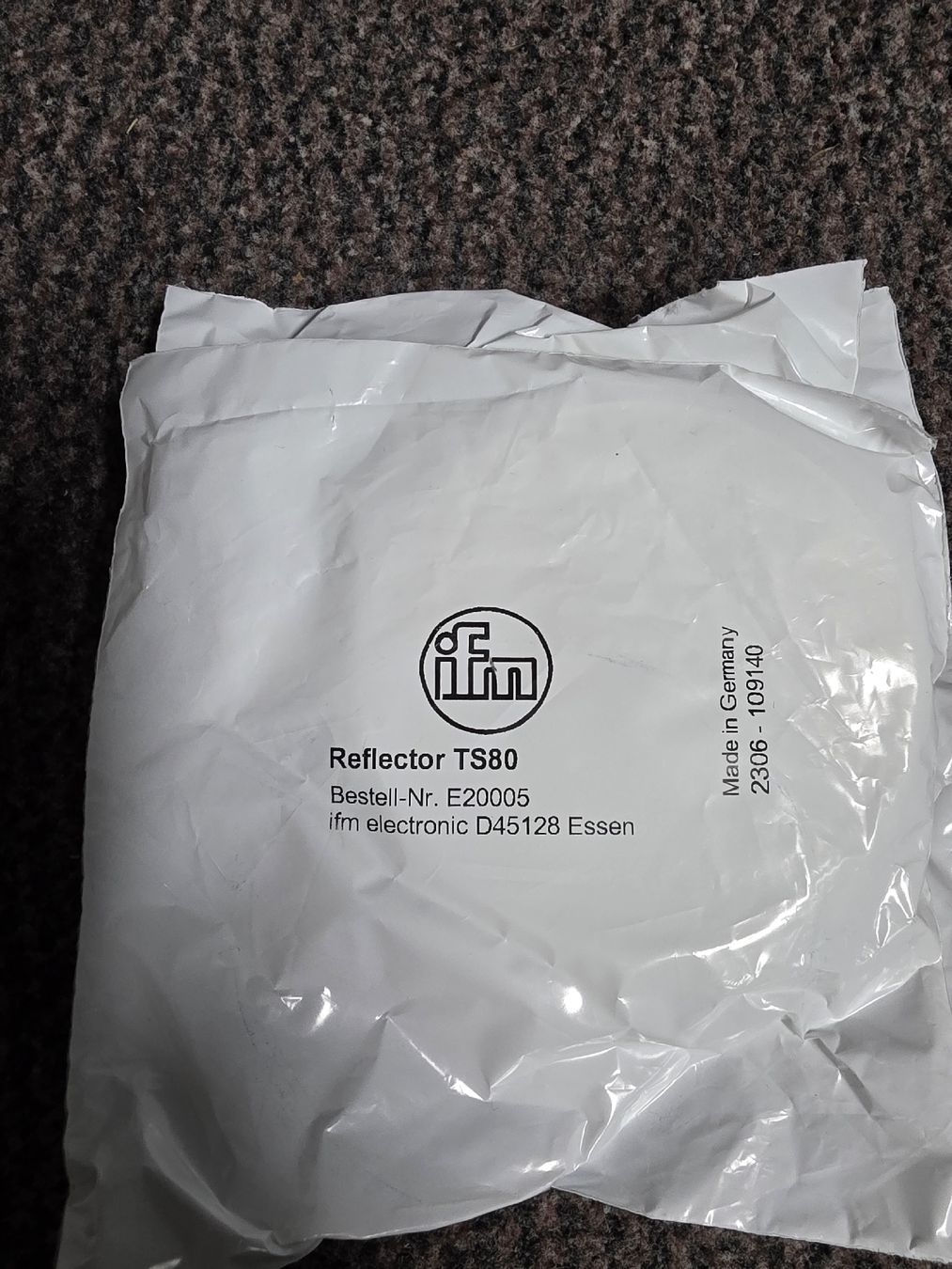 Altri Accessori: 3x ifm electronic Reflektor TS80 E20005 originalverpackt – Nuovo e nell'imballaggio originale da Staufen venduto da Perskin 1