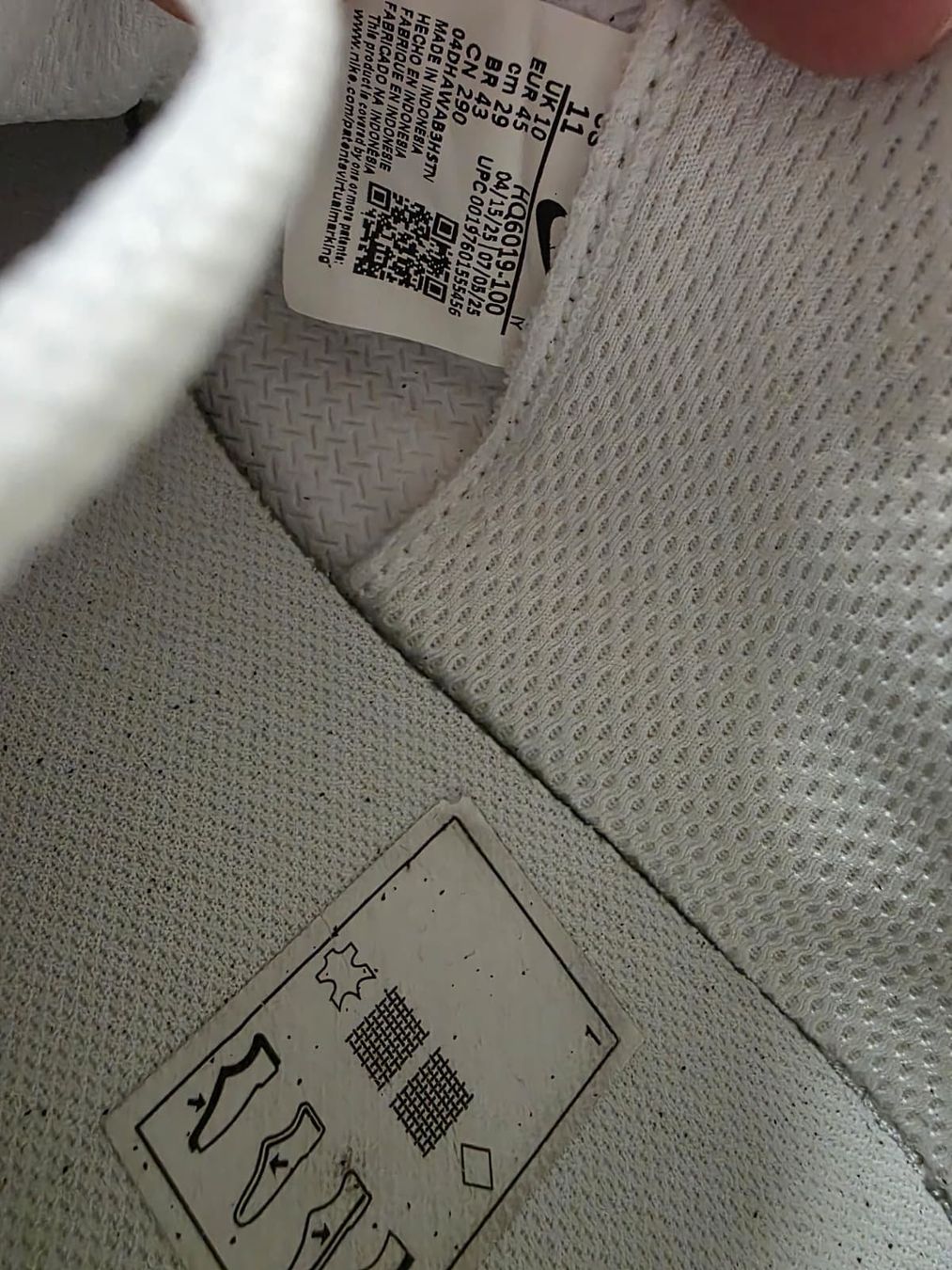 Nike Scarpe da uomo: Nike Gato Herren Sneaker weiss, 45 – Usato da Münchenbuchsee venduto da penny9 1