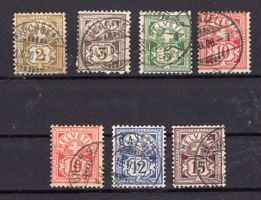 R2155  /  Type chiffre SBK n° 80-85 obl. lisibles