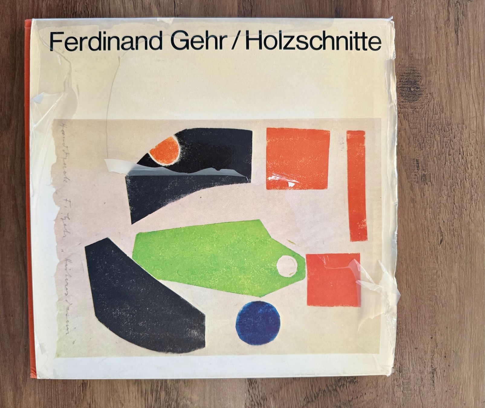 Holzschnitte: Ferdinand GEHR, grosser Holzschnitt, handsigniert. – Gebraucht aus Degersheim von schweizerkunsthandel 3