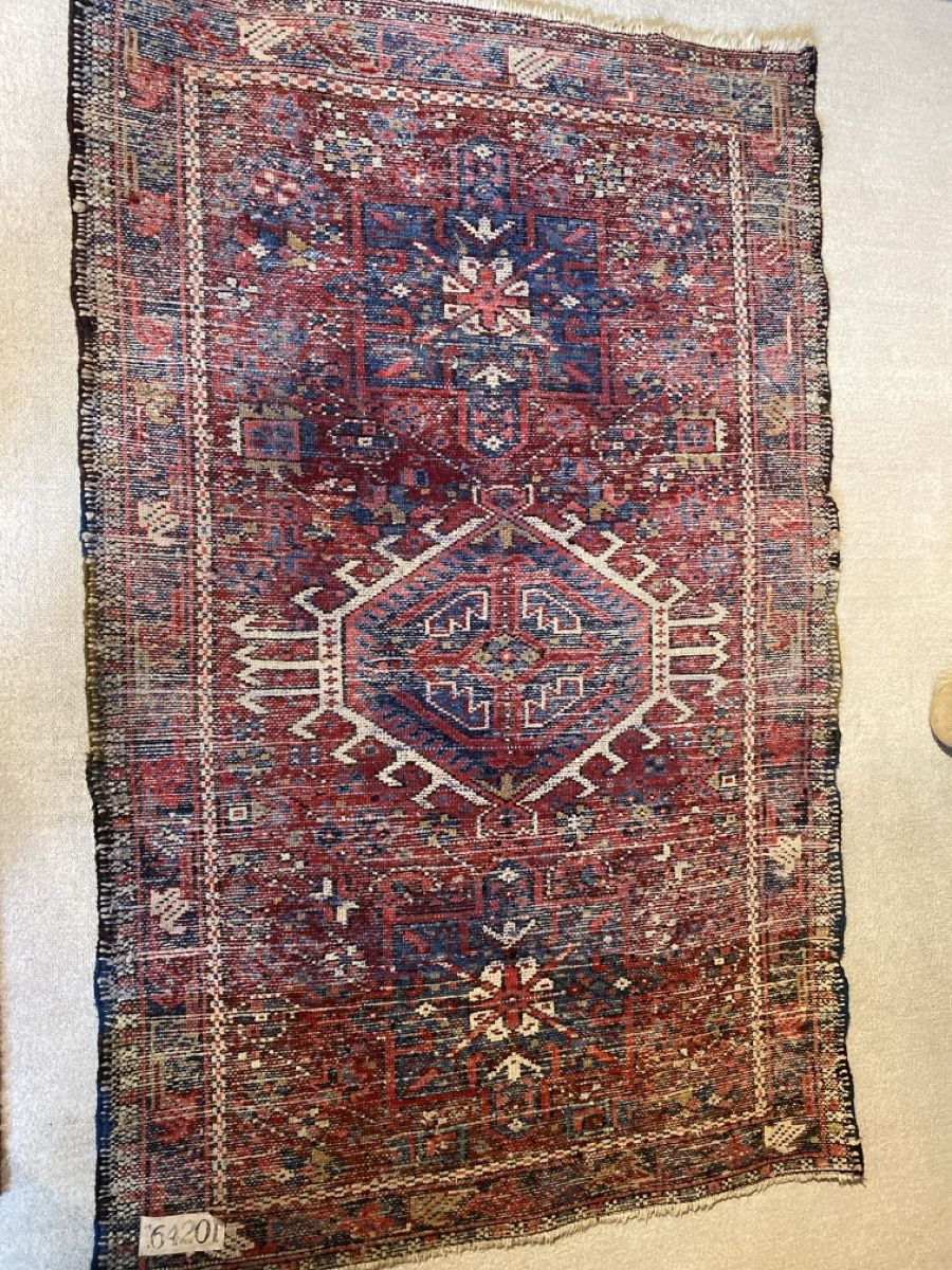 Tappeti: Teppich antik 77x118 Herkunft unbekannt  – Usato da Buchs SG venduto da rosadoro1973 5