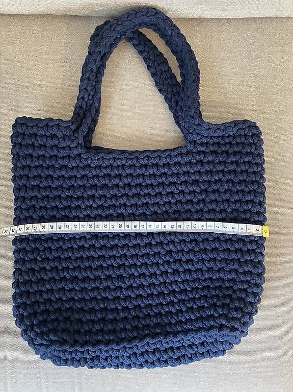 Borse: Handgemachte gehäkelte Tasche – Usato da Horgen venduto da mel_h2pn 1