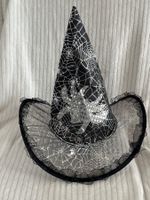 Halloween Hexenhut, cooler Spinnen Look!