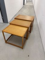 Satztische von Kurt Ostervig Eiche Designklassiker