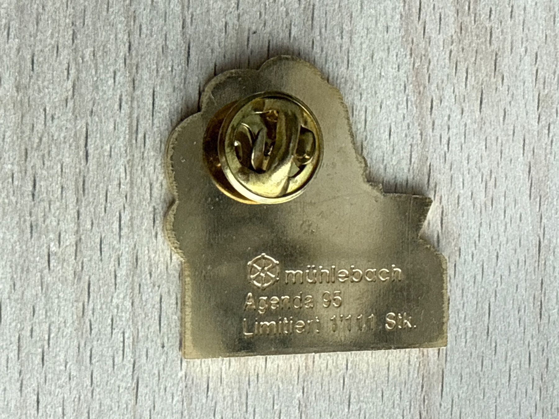 Plaketten & Abzeichen: Pin Volldampf – Gebraucht aus Glattbrugg von Schweigmatt 1