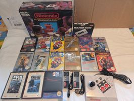 Nintendo NES und Spiele inkl Zubehör PAL OVP