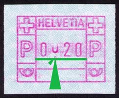 ATM 4_Abart "JUSTIERFEHLER Variante 4"_HALBIERTE NULL_KW 25!