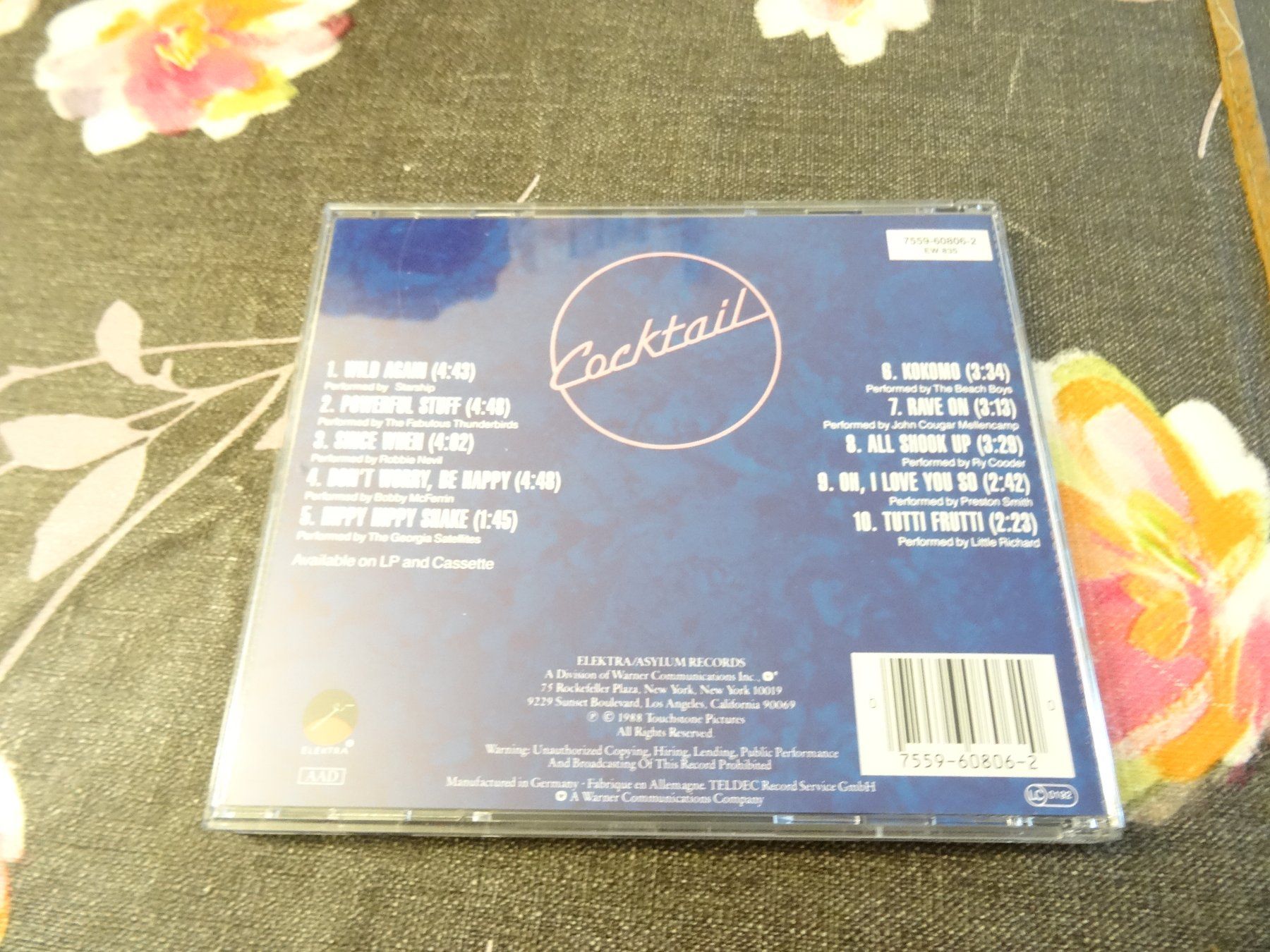CD: Cocktail - Original Motion Picture Soundtrack CD – Usato da Olten venduto da Disc-Ausverkauf 1