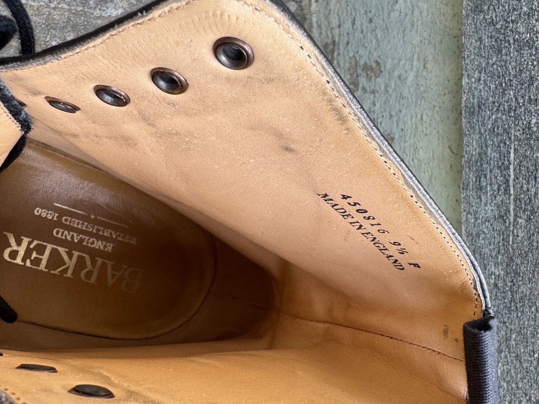 Scarpe da uomo: Barker Donegal Black Grain — EU43.5 – Usato da Penthalaz venduto da yellowgolf 1