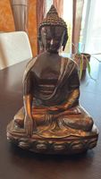 Magnifique statue Bouddha en cuivres du 18e, style ancien, d