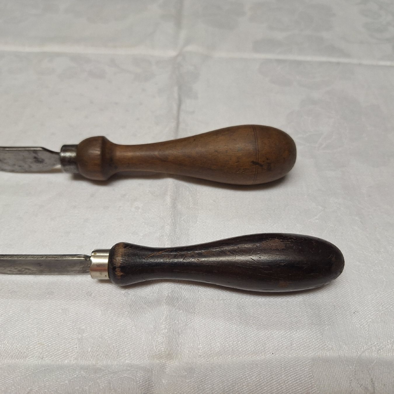 Bestecksets: Versand möglich! Antike Butterroller, Holzgriffe – Gebraucht aus Winterthur von Goldpipau 2