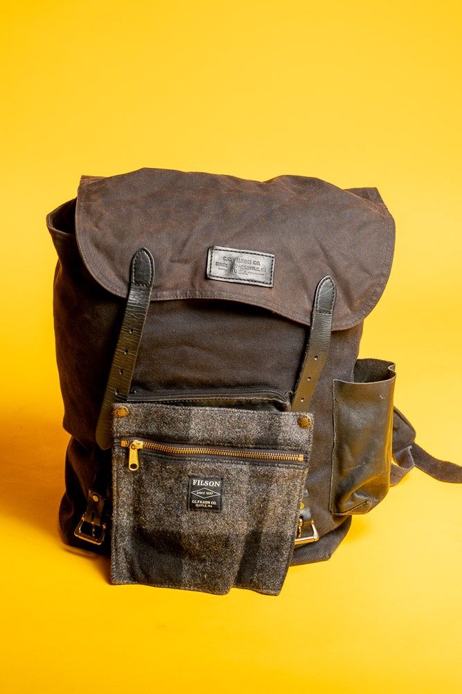 Zaini: Filson Ranger Backpack Rucksack – Schwarz – Usato da Basel venduto da orbitorion 3