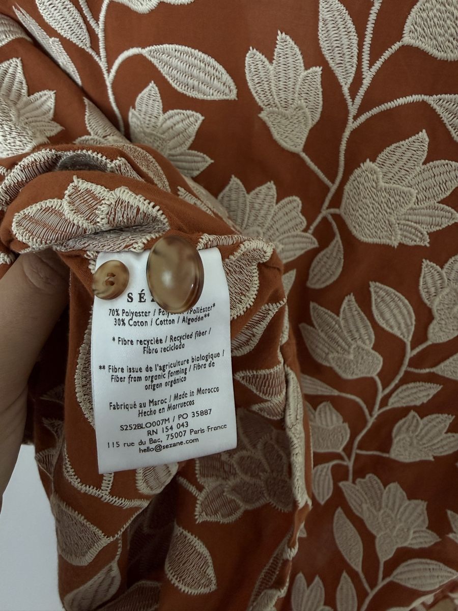 Sezane Camicette: Sezane Shirt 42 – Usato da Châtelaine venduto da Veradat 4