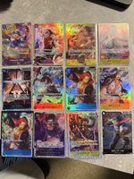 One Piece Trading Cards Set 12 Karten holografisch