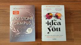 Bücher Lakestone Campus (A.Flint) + The idea of you (R.Lee)