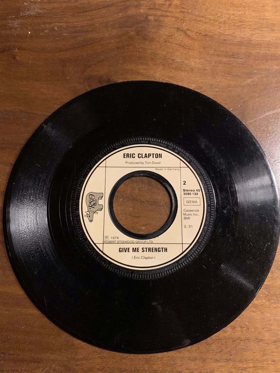 Vinyles: Vinyl -Single Eric Clapton, 1974 – D'occasion à Dussnang par pml253 2