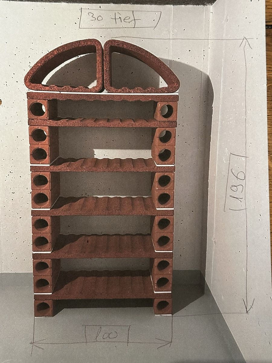 Étagères: Original HydroTon Weingestell aus Blähton – Neuf (Voir description) à Langenthal par Trader56blue
